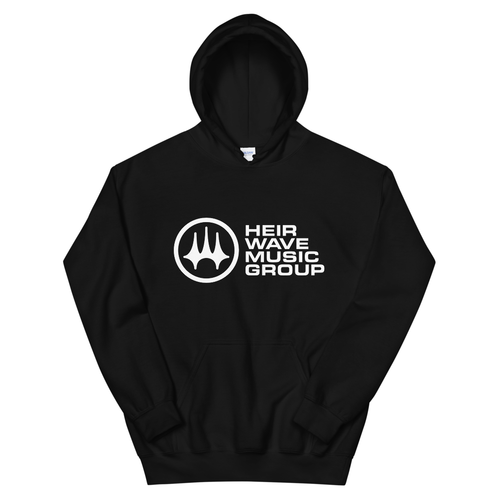 HWMG Logo Hoodie Black – Heir Wave Music Group